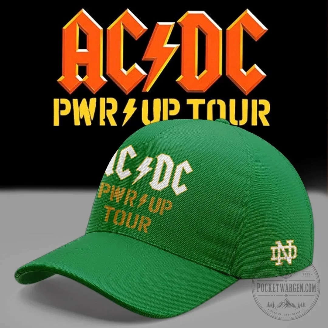 AC/DC Power Up Tour Notre Dame Football Jersey 8 AC/DC Power Up Tour Notre Dame Football Jersey