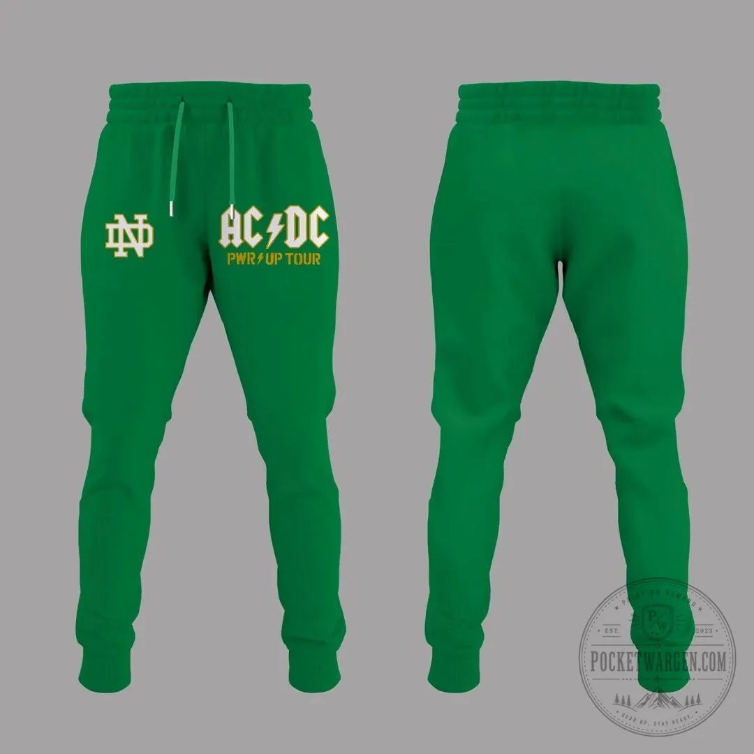 AC/DC Power Up Tour Notre Dame Football Jersey 9 AC/DC Power Up Tour Notre Dame Football Jersey