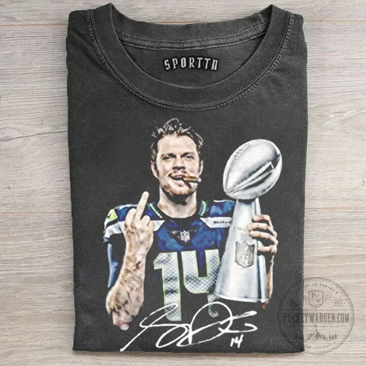 Sam Darnold Seattle Football Player Number 14 Fan T-Shirt