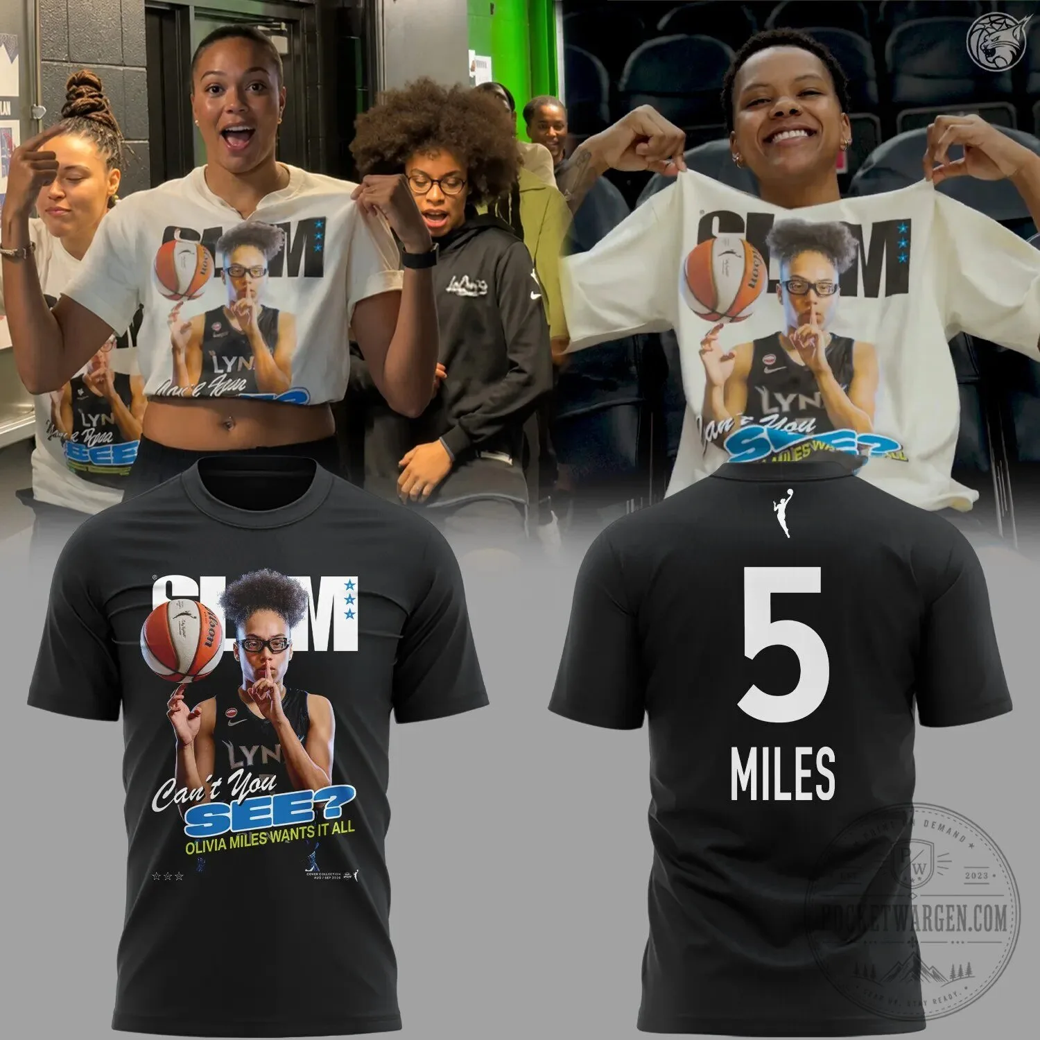 Minnesota Lynx Olivia Miles Basketball Player Graphic T-Shirt 2 Minnesota Lynx Olivia Miles Basketball Player Graphic T-Shirt