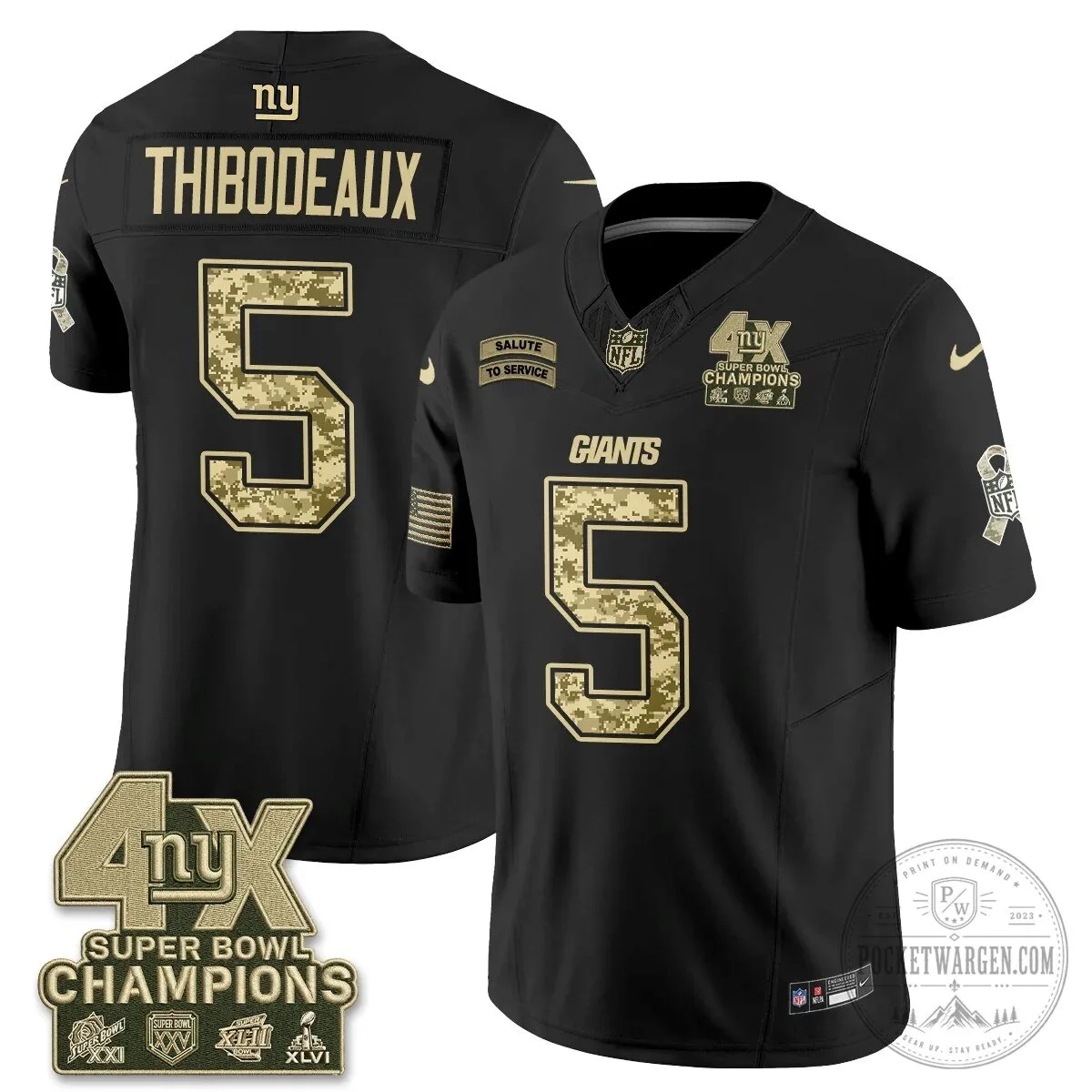 New York Giants Salute To Service Vapor Football Jersey 61 New York Giants Salute To Service Vapor Football Jersey