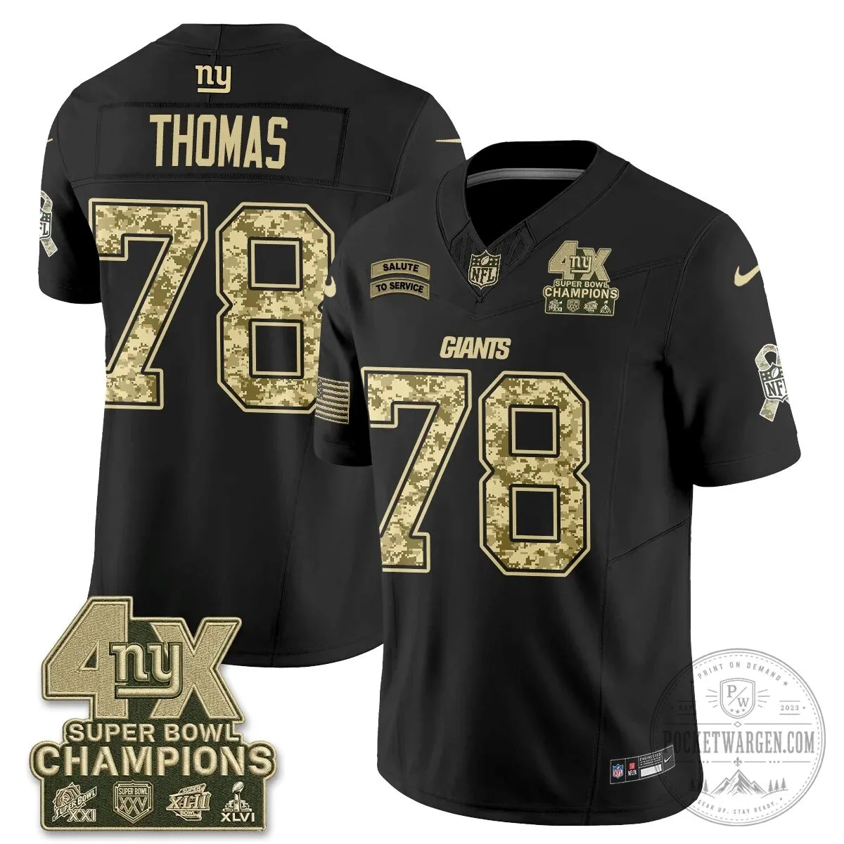 New York Giants Salute To Service Vapor Football Jersey 63 New York Giants Salute To Service Vapor Football Jersey