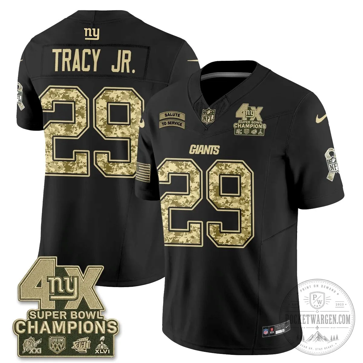 New York Giants Salute To Service Vapor Football Jersey 65 New York Giants Salute To Service Vapor Football Jersey