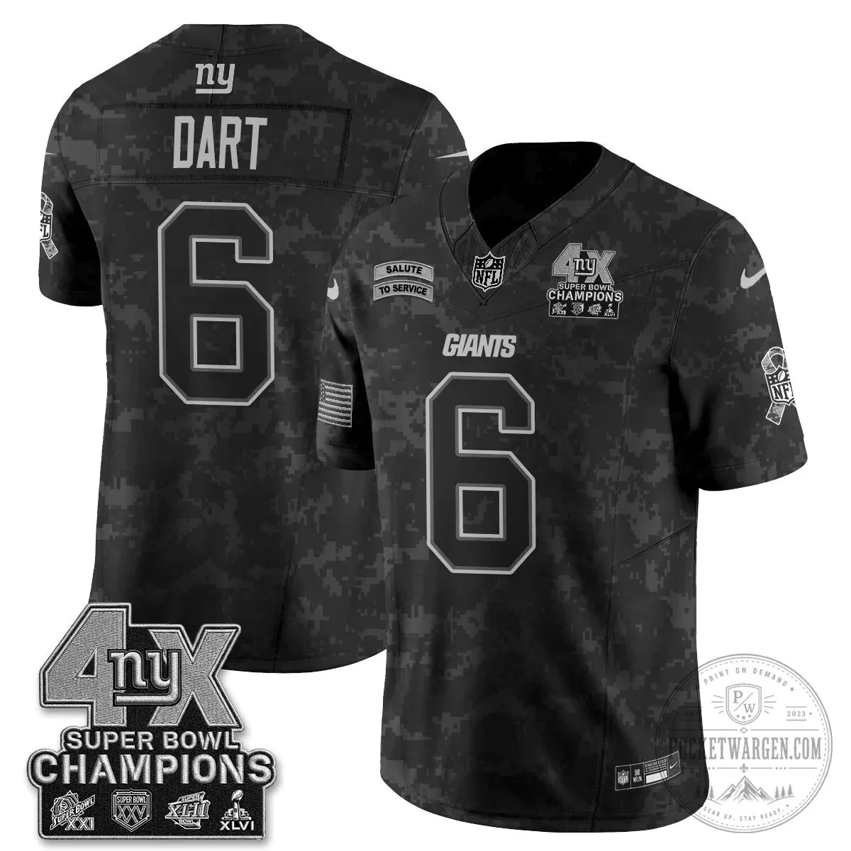 New York Giants Salute To Service Vapor Football Jersey 71 New York Giants Salute To Service Vapor Football Jersey