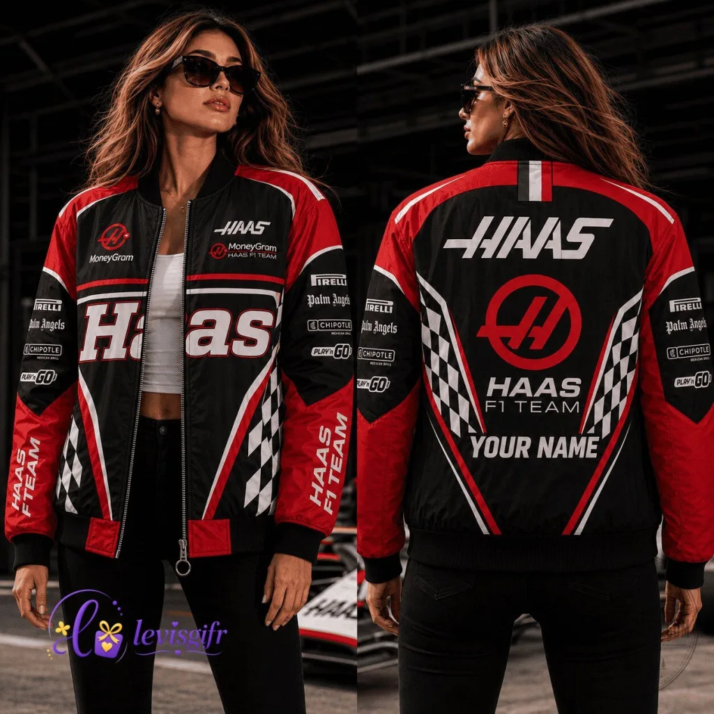 racing-fan-gift-haas-formula-1-team-bomber-jacket-personalized-for-men-and-women-featured Racing Fan Gift Haas Formula 1 Team Bomber Jacket Personalized for Men and Women