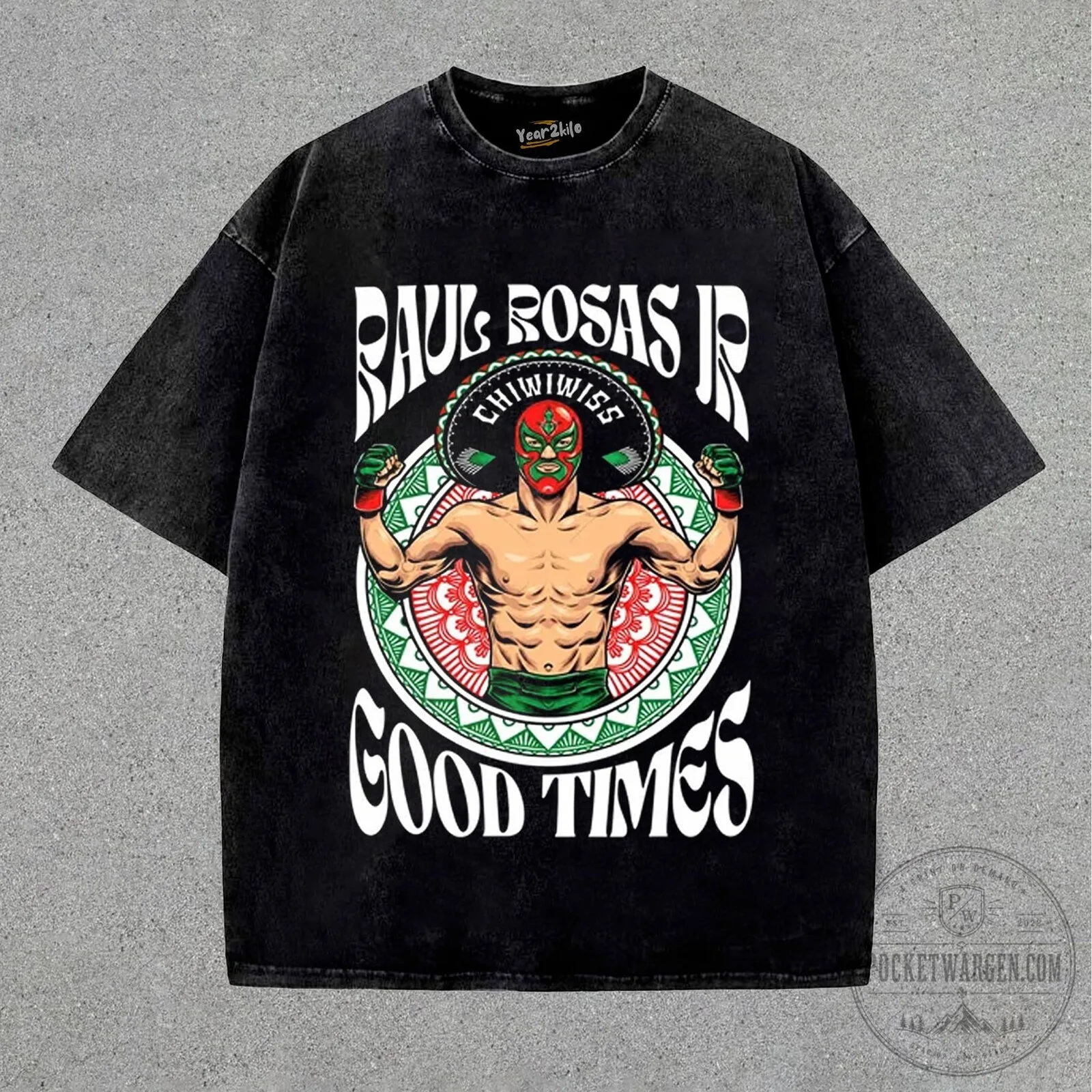 Raul Rosas Jr. El Nino Problema Good Times Fighter T-Shirt