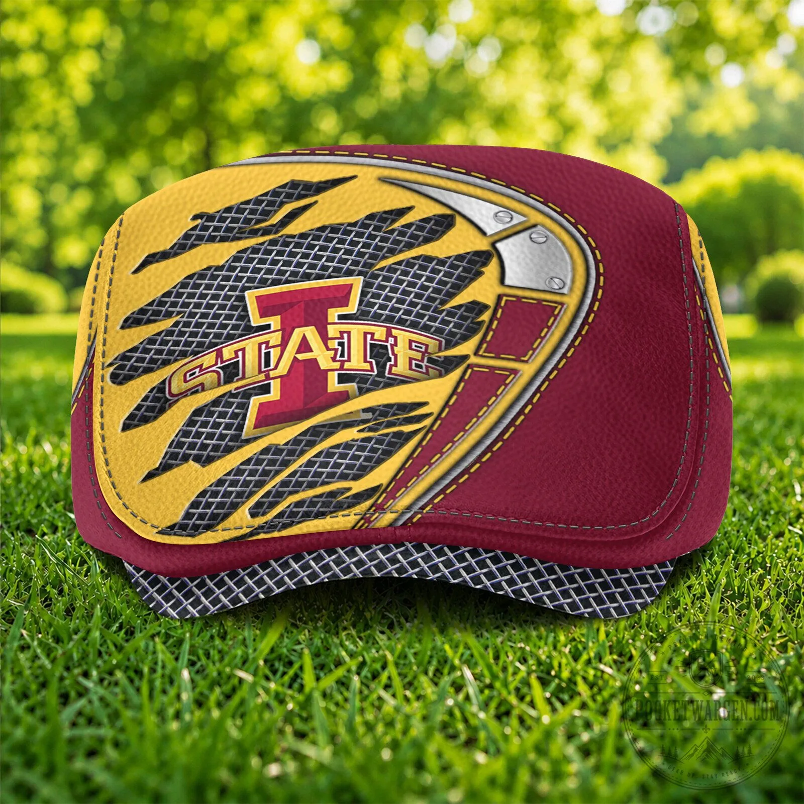 Iowa State Cyclones NCAA Jeff Cap Flat Cap Golf Hat for Men and Women 10 Iowa State Cyclones NCAA Jeff Cap Flat Cap Golf Hat for Men and Women