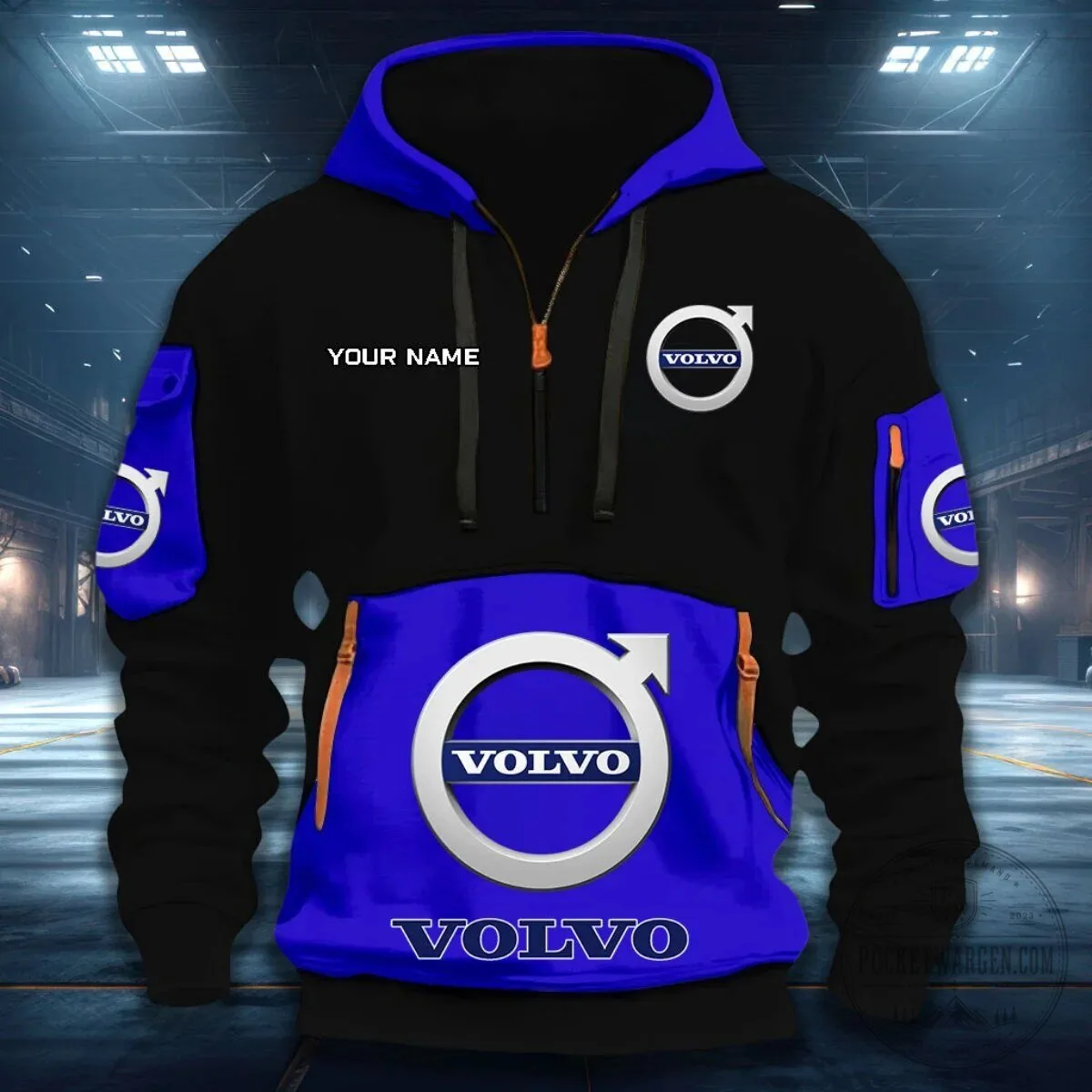 Volvo Car Logo Personalized Quarter Zip Pullover Hoodie Sweatshirt 4 Volvo Car Logo Personalized Quarter Zip Pullover Hoodie Sweatshirt