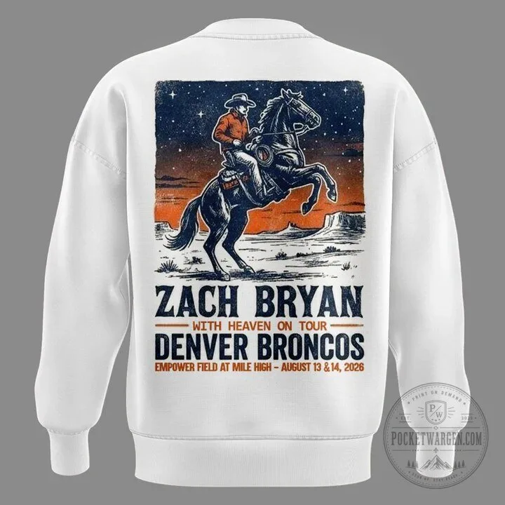 Zach Bryan Denver Broncos Empower Field Concert Sweatshirt 9 Zach Bryan Denver Broncos Empower Field Concert Sweatshirt