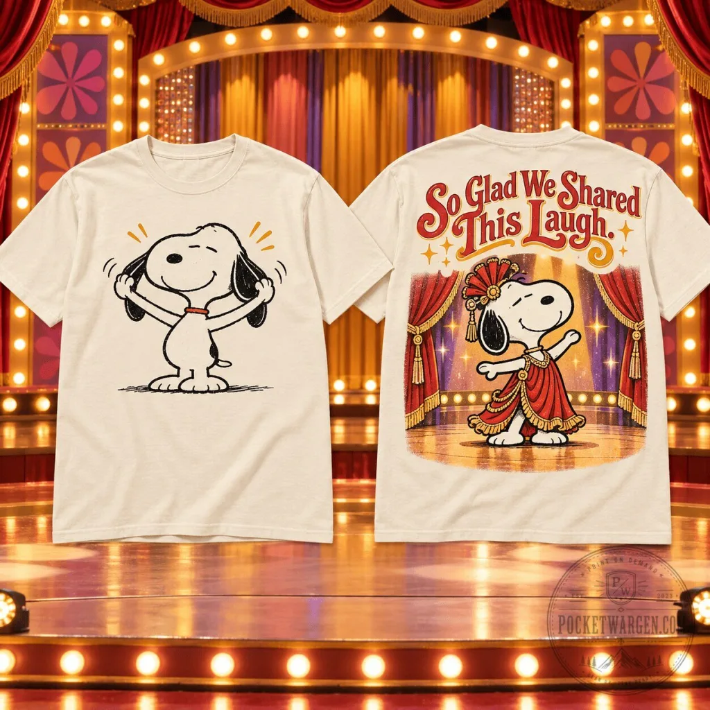 Snoopy The Carol Burnett Show Classic Laughs Comedy Fan T-Shirt Snoopy The Carol Burnett Show Classic Laughs Comedy Fan T-Shirt