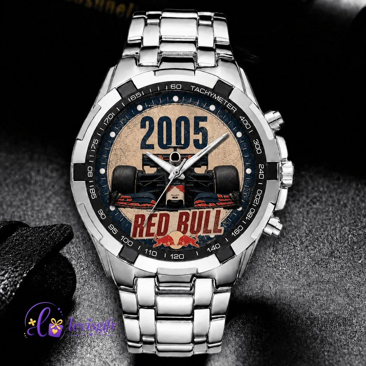 Red Bull Racing Formula One 2005 Car Driver Chronograph Watch