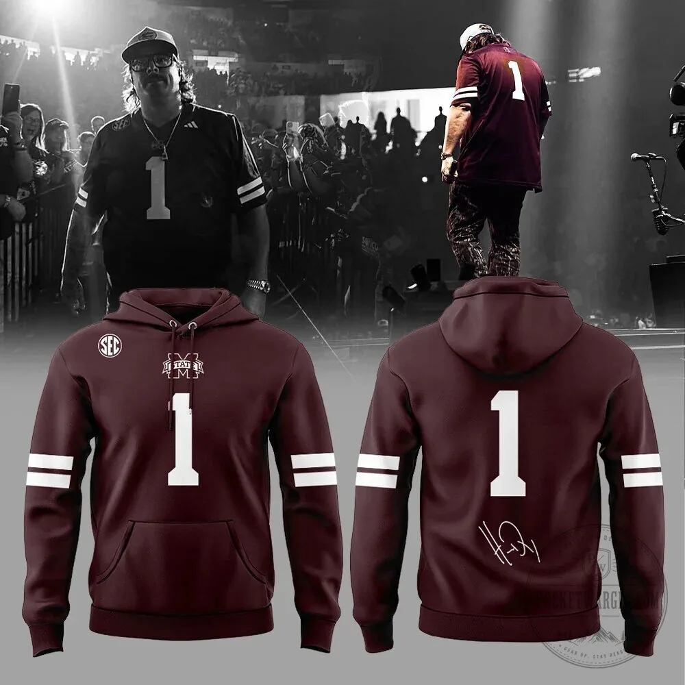 Hardy Hail Mississippi State University Maroon Football Hoodie 1 Hardy Hail Mississippi State University Maroon Football Hoodie