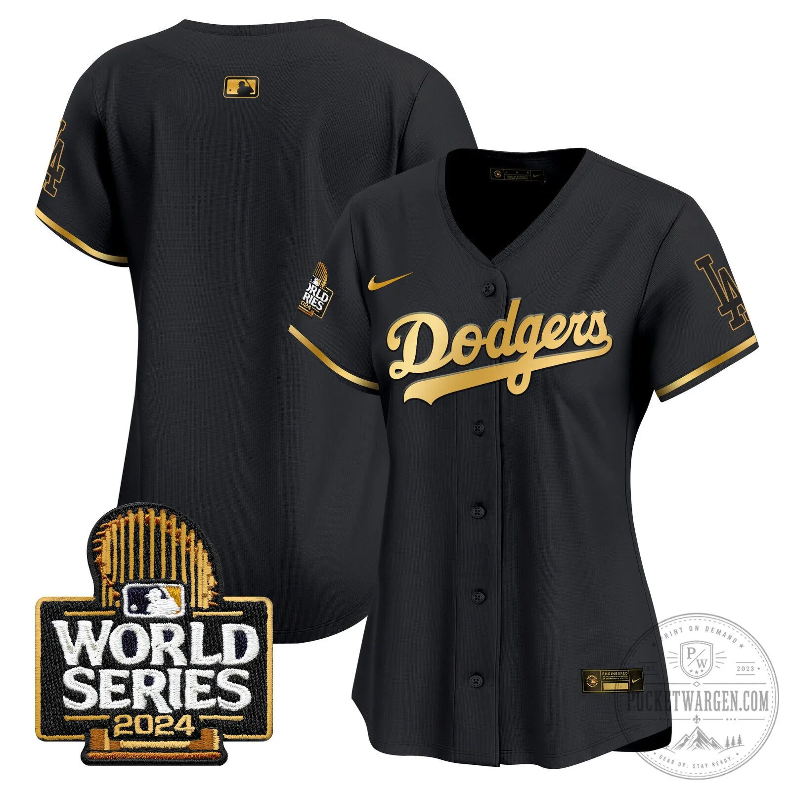 Los Angeles Dodgers 2024 World Series Gold Trim Baseball Jersey 63 Los Angeles Dodgers 2024 World Series Gold Trim Baseball Jersey