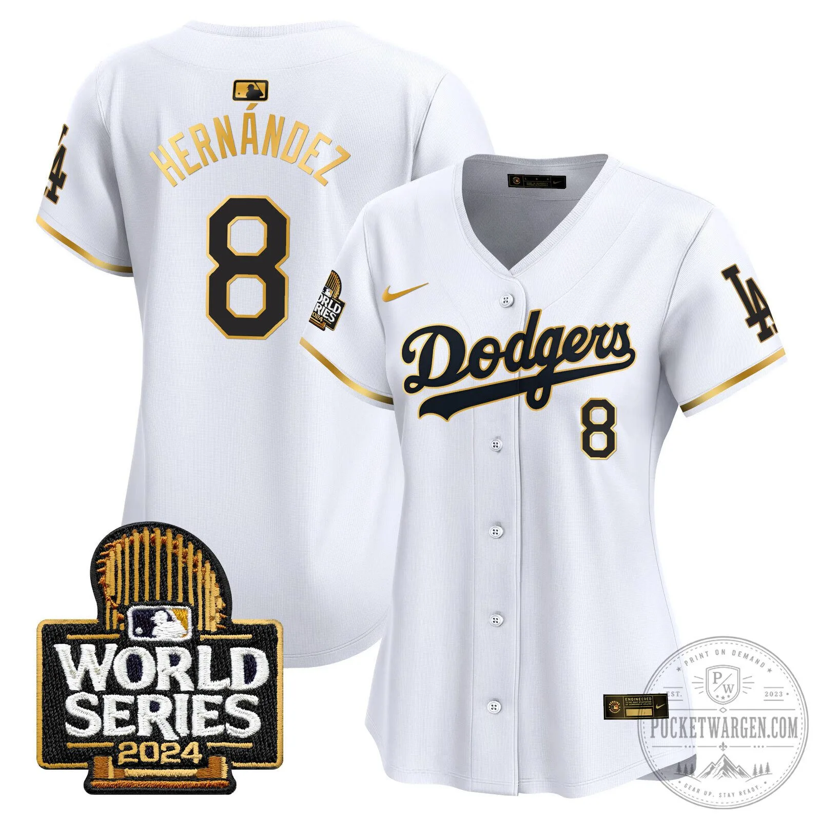 Los Angeles Dodgers 2024 World Series Gold Trim Baseball Jersey 70 Los Angeles Dodgers 2024 World Series Gold Trim Baseball Jersey