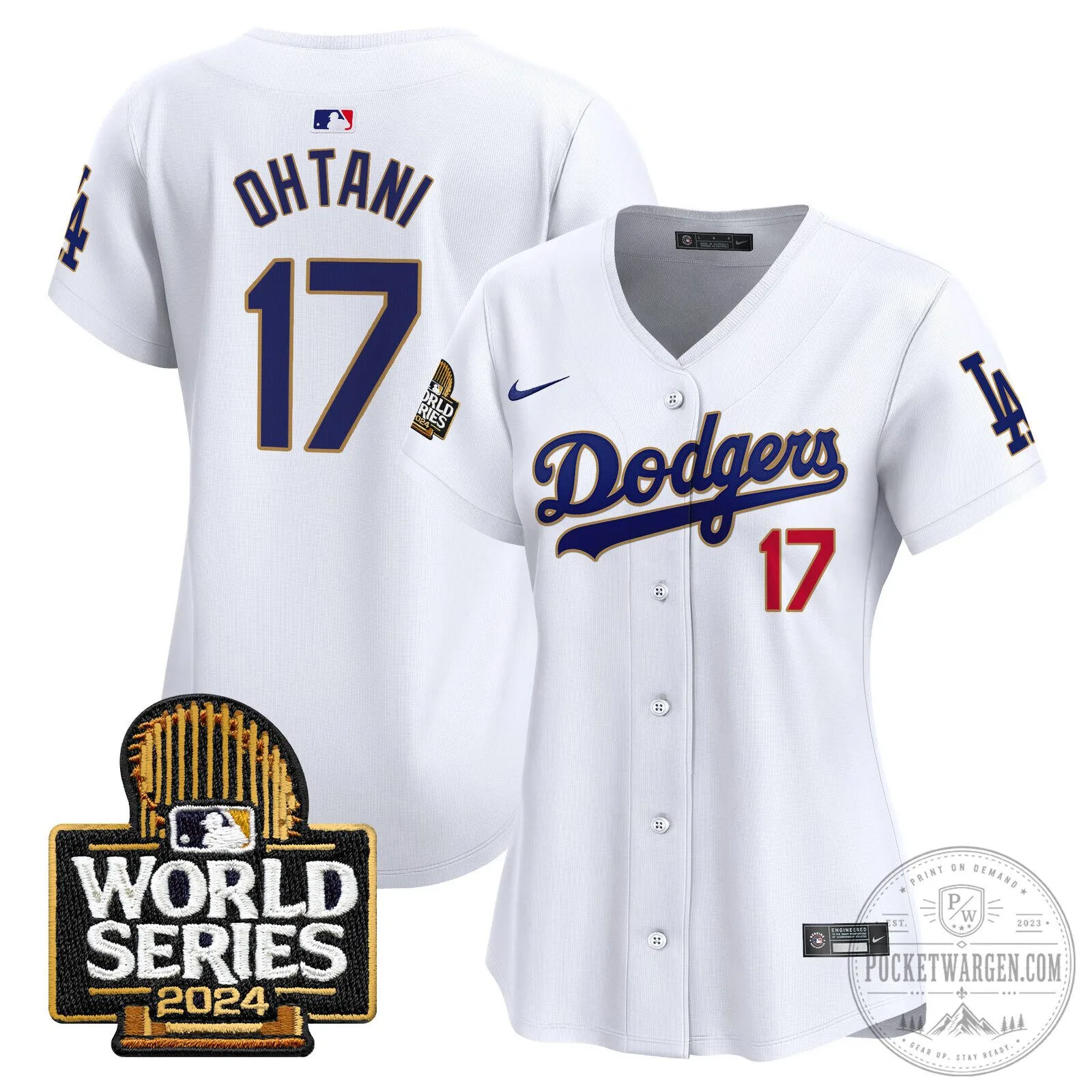 Los Angeles Dodgers 2024 World Series Gold Trim Baseball Jersey 75 Los Angeles Dodgers 2024 World Series Gold Trim Baseball Jersey
