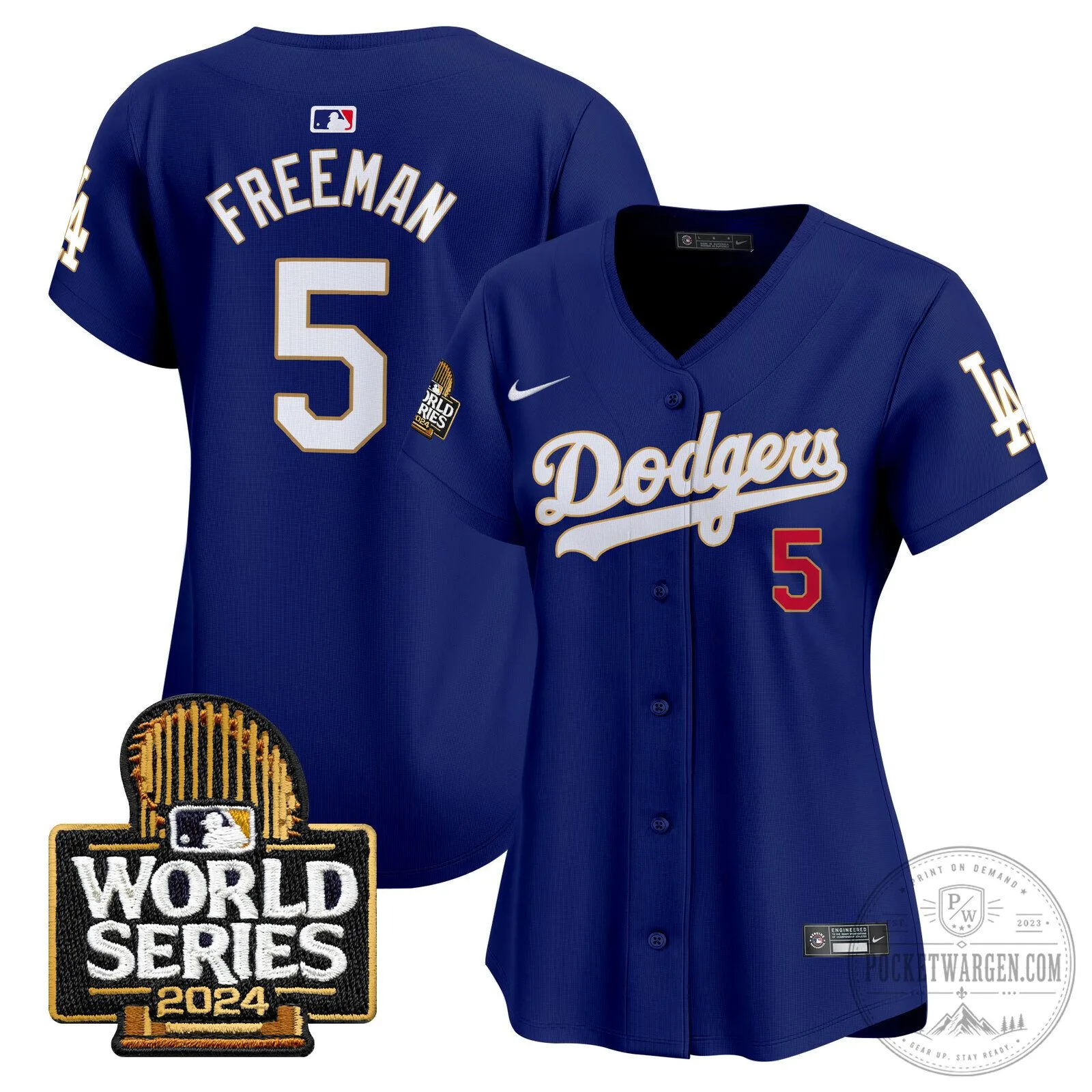 Los Angeles Dodgers 2024 World Series Gold Trim Baseball Jersey 86 Los Angeles Dodgers 2024 World Series Gold Trim Baseball Jersey