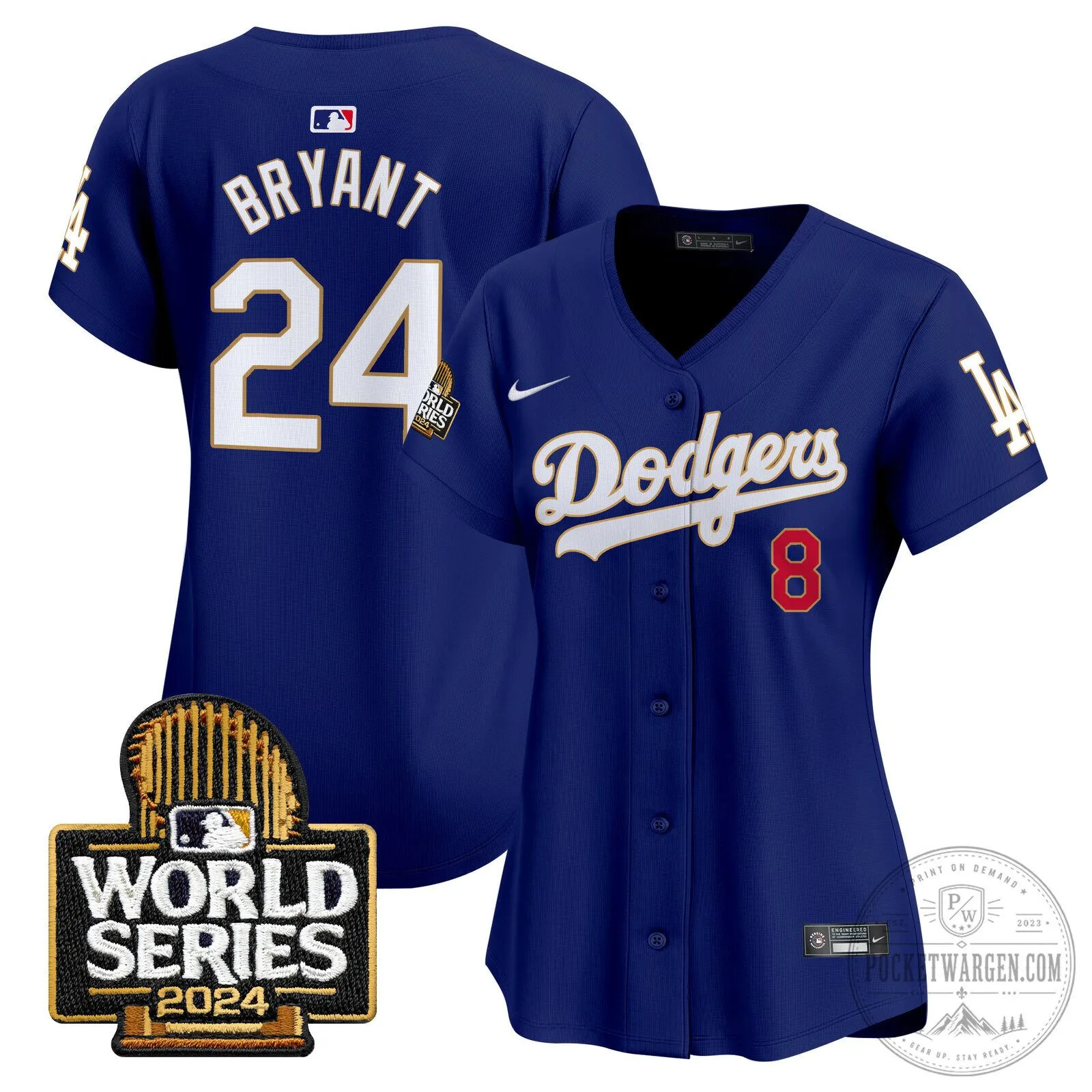Los Angeles Dodgers 2024 World Series Gold Trim Baseball Jersey 88 Los Angeles Dodgers 2024 World Series Gold Trim Baseball Jersey
