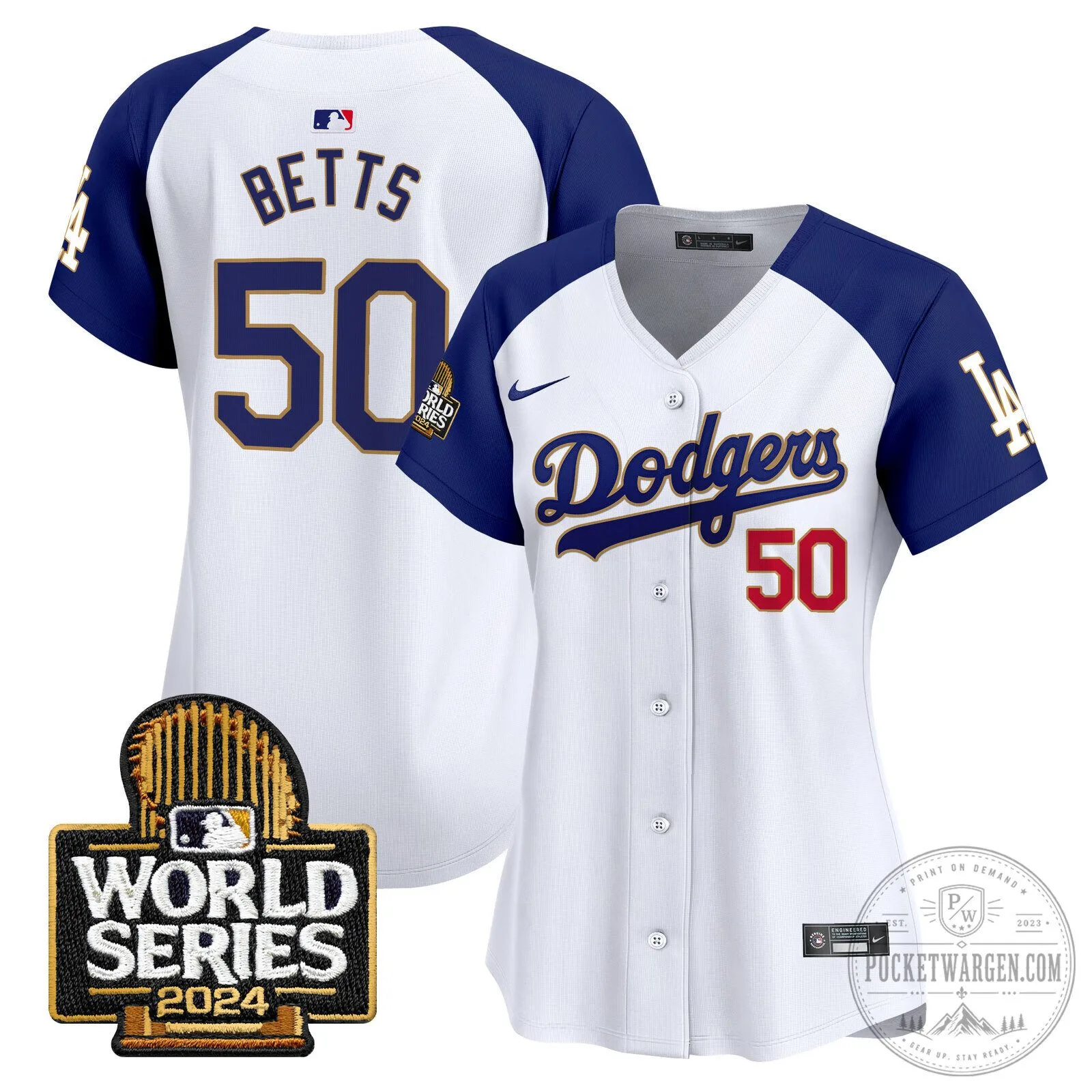 Los Angeles Dodgers 2024 World Series Gold Trim Baseball Jersey 97 Los Angeles Dodgers 2024 World Series Gold Trim Baseball Jersey