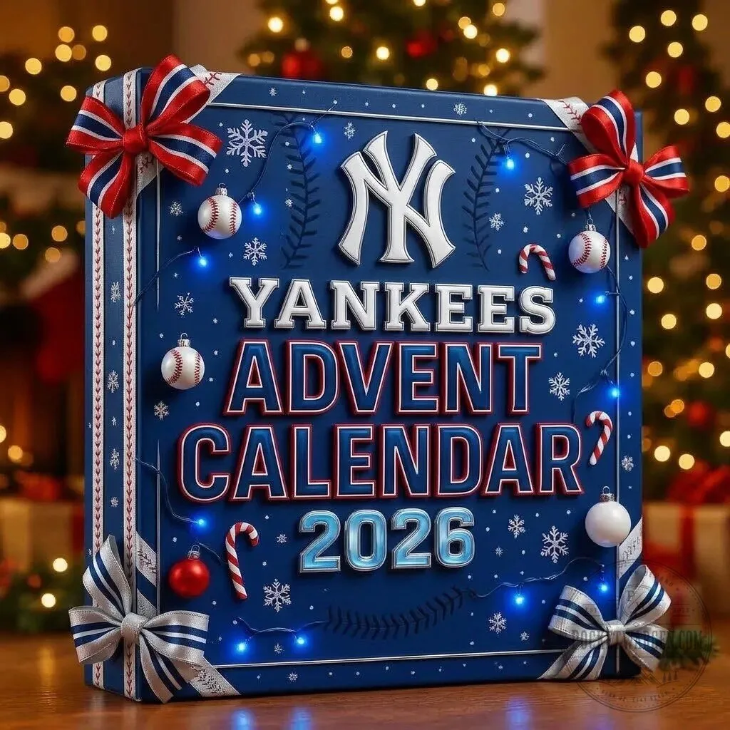 New York Yankees 2026 Christmas Holiday Countdown Advent Calendar 3 New York Yankees 2026 Christmas Holiday Countdown Advent Calendar