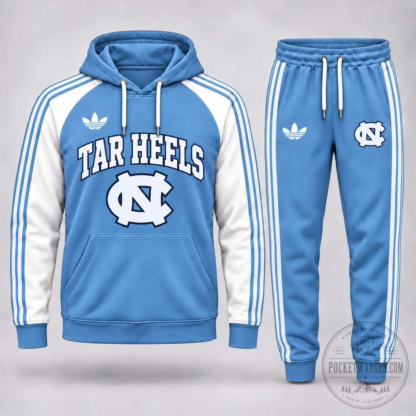 North Carolina Tar Heels NCAA Classic Varsity Hoodie Tracksuit