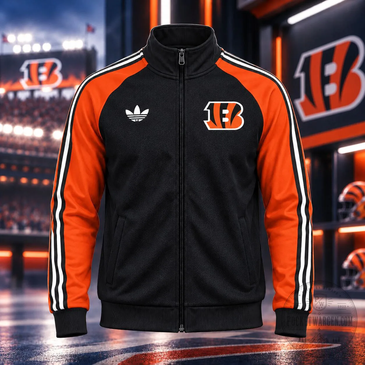 Cincinnati Bengals National Football League Vintage Stripe Jacket