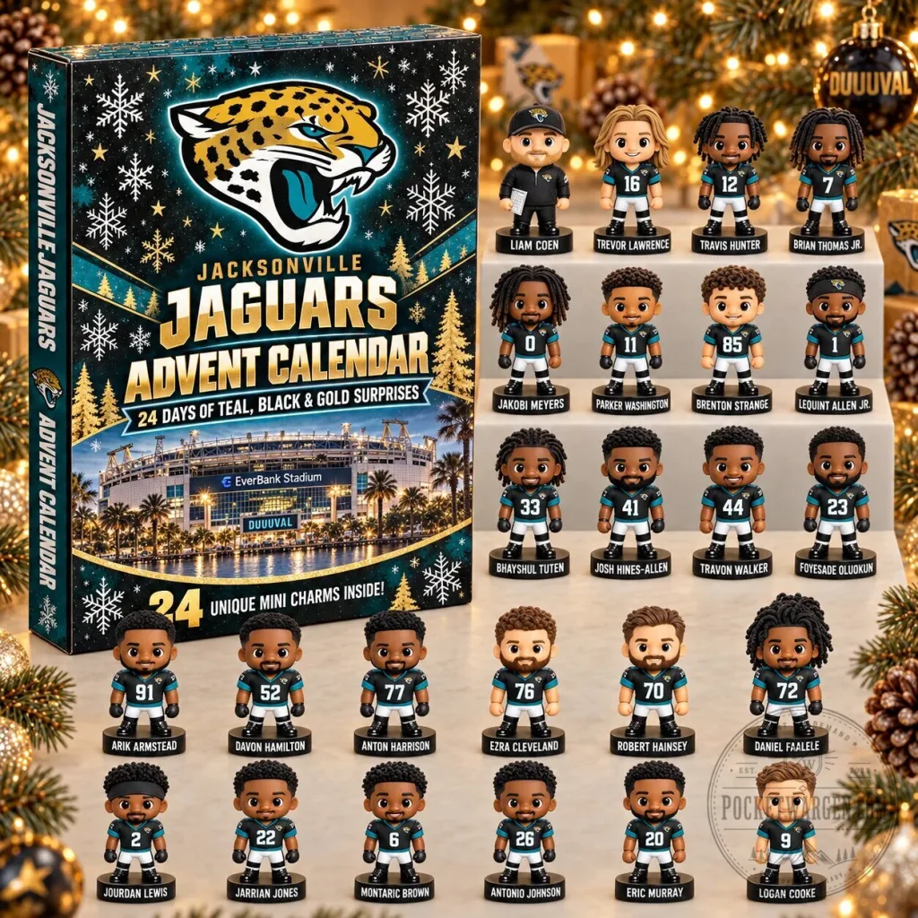 Jacksonville Jaguars Football Team 24 Days of Surprises Advent Calendar Jacksonville Jaguars Football Team 24 Days of Surprises Advent Calendar